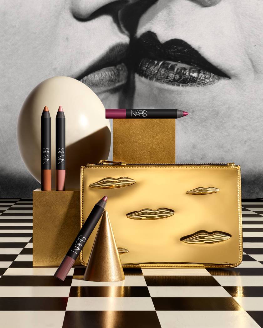Man Ray for NARS Holiday Stylized Image - The Kiss Velvet Matte Lip Pencil Set - jpeg