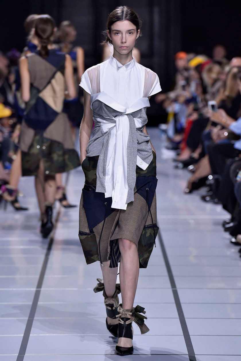 Sacai Paris Fashion Week Spring Summer 2018 Paris Sept-Oct 2017