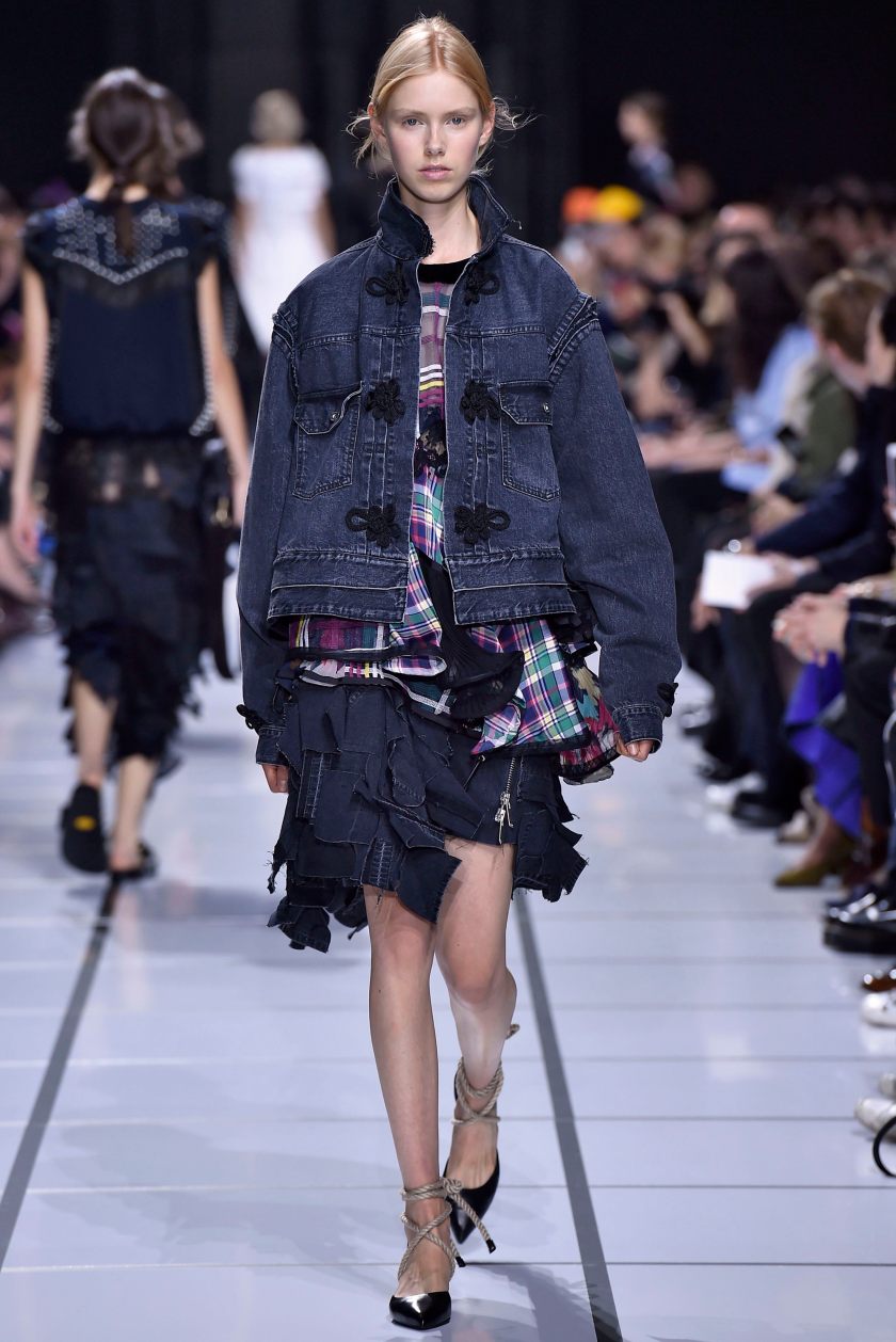 Sacai Paris Fashion Week Spring Summer 2018 Paris Sept-Oct 2017