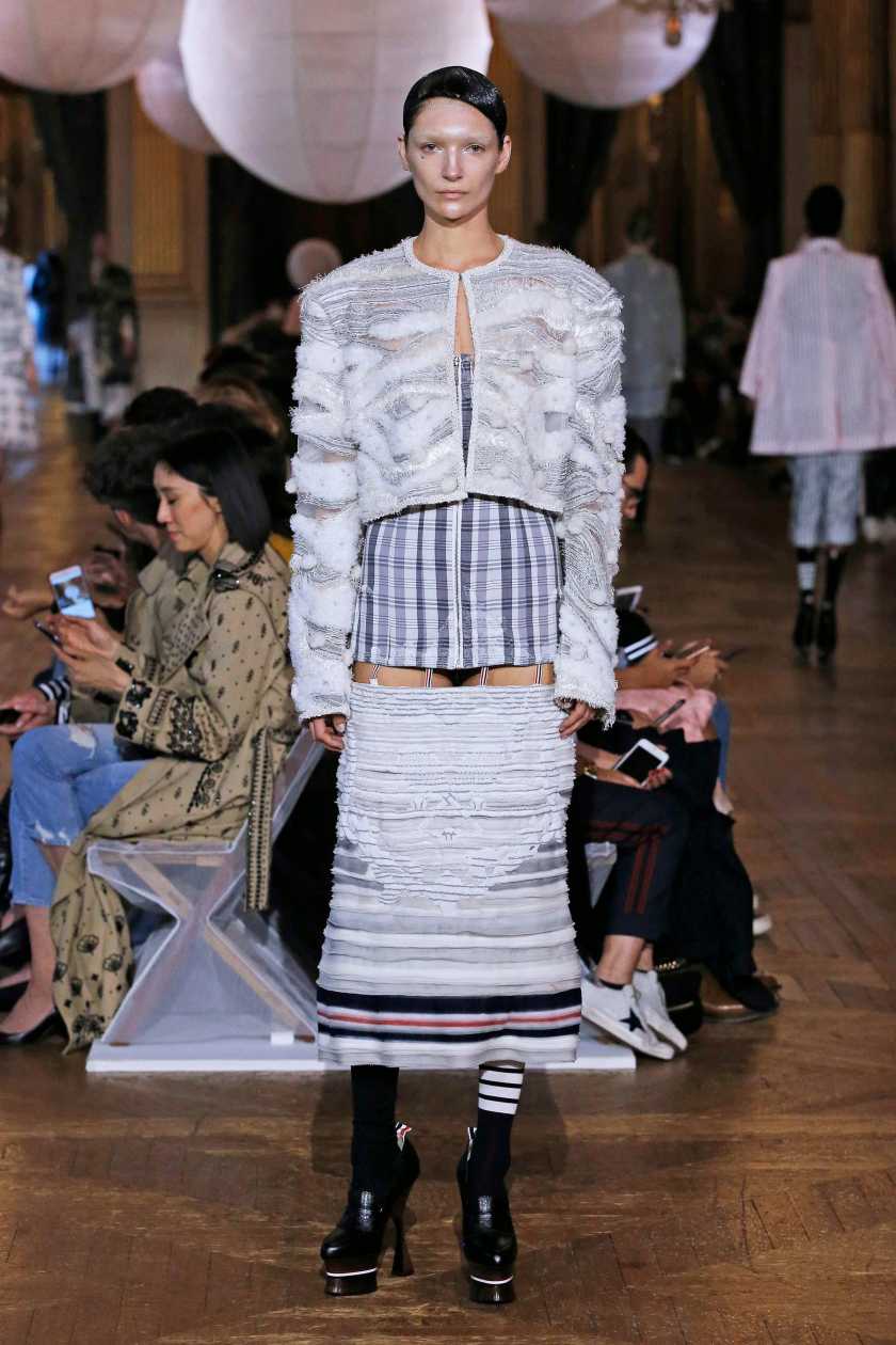 THOM BROWNE SS18 PARIS FASHION WEEK SEPTEMBER 2017