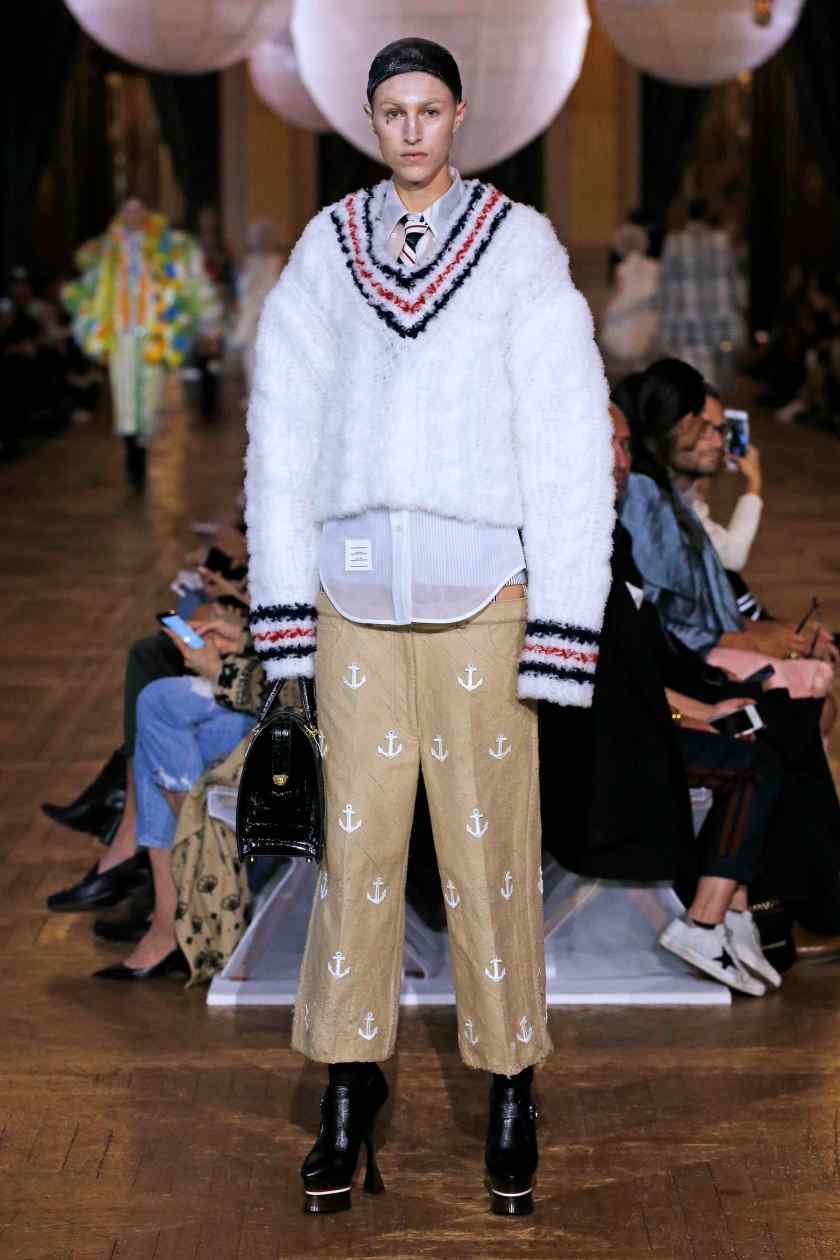 THOM BROWNE SS18 PARIS FASHION WEEK SEPTEMBER 2017