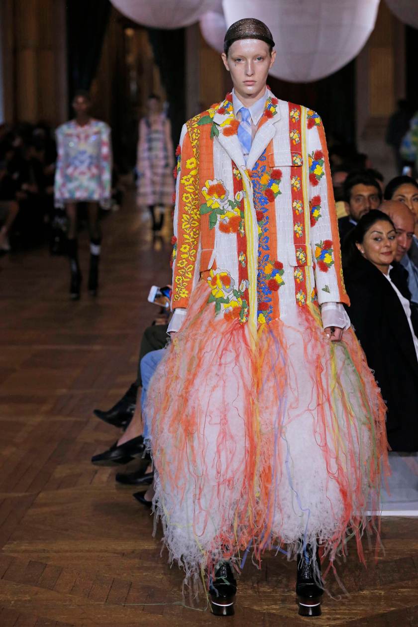 THOM BROWNE SS18 PARIS FASHION WEEK SEPTEMBER 2017