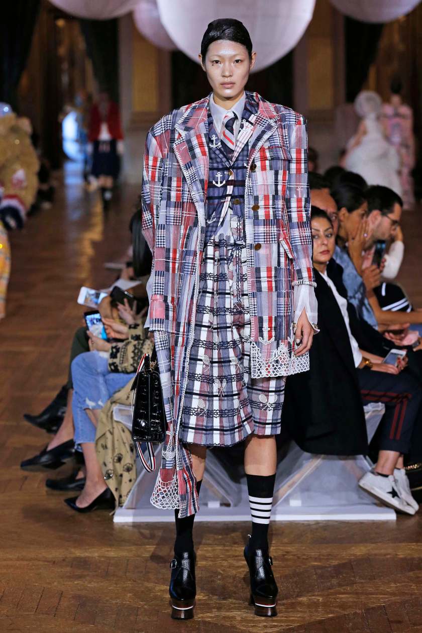 THOM BROWNE SS18 PARIS FASHION WEEK SEPTEMBER 2017