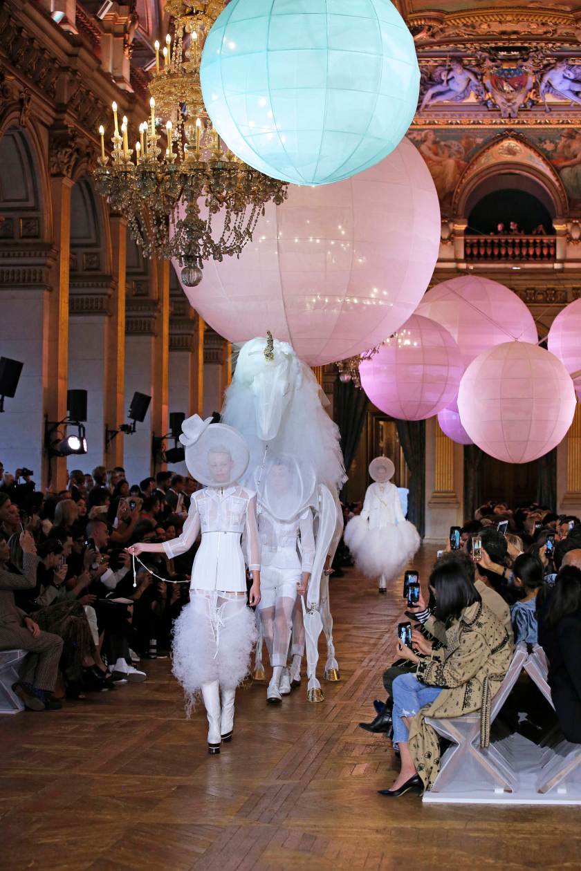 THOM BROWNE SS18 PARIS FASHION WEEK SEPTEMBER 2017