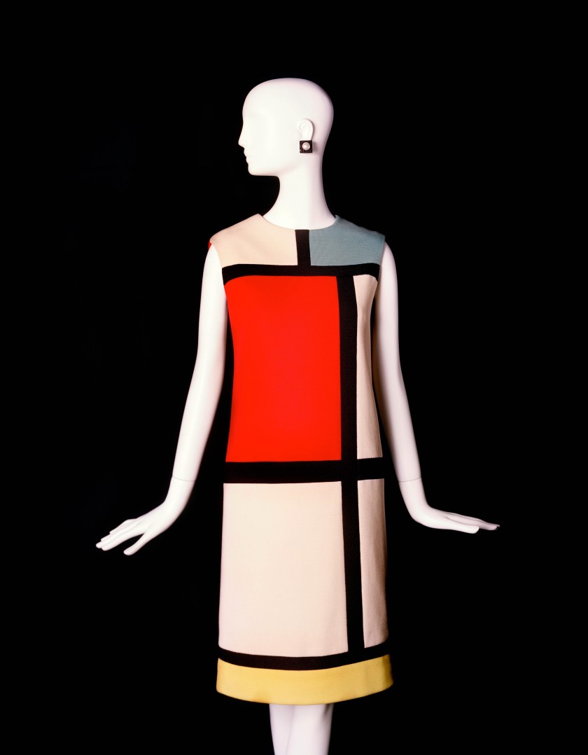 E - Robe hommage a╠Ç Piet Mondrian ┬⌐ Alexandre Guirkinger