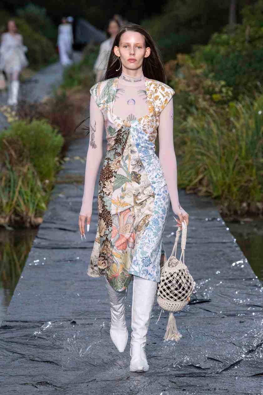 Marine Serre RTW SS20 Runway